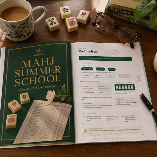 Mahj Summer School — 6-Week Card Mastery Program